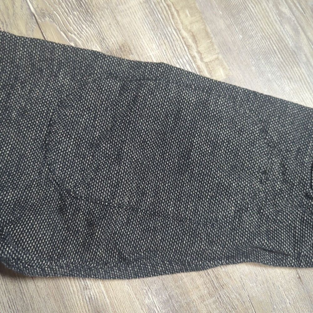 Genuine Dickies Shirt Mens Size Medium Heavyweight Tweed Grey Long Sleeve - Picture 15 of 15
